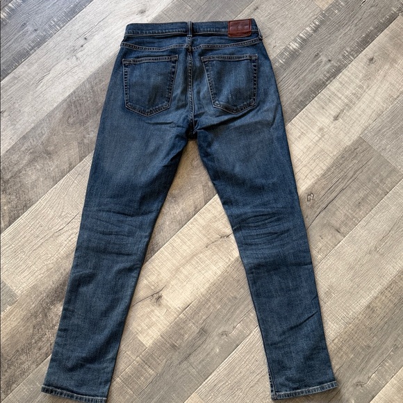 Abercrombie & Fitch Dark blue athletic slim stretch Jeans - Picture 6 of 7